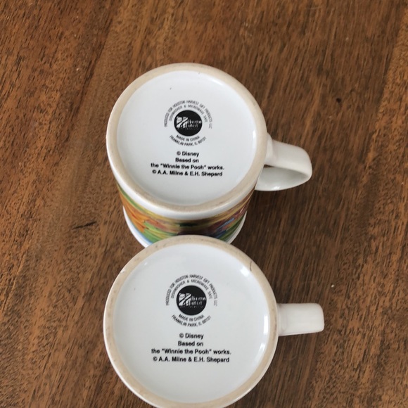Disney “Winnie the Poop” Mugs Set of Two - Picture 7 of 8